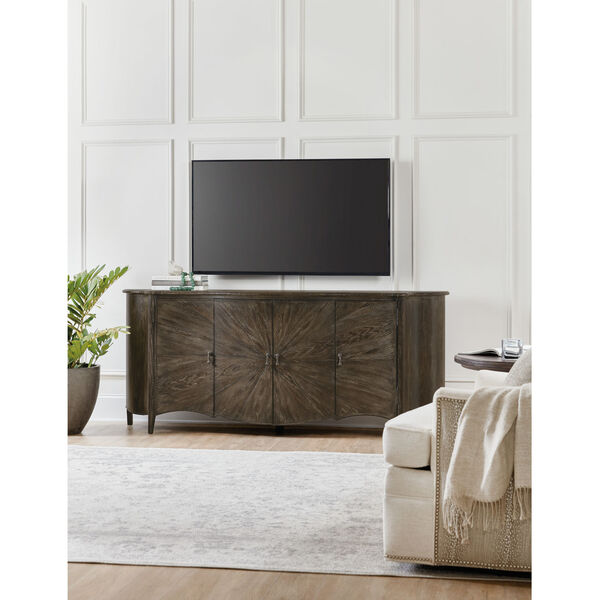 Traditions Rich Brown Entertainment Console, image 4