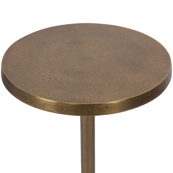 Sanaga Antique Gold End Table, image 2