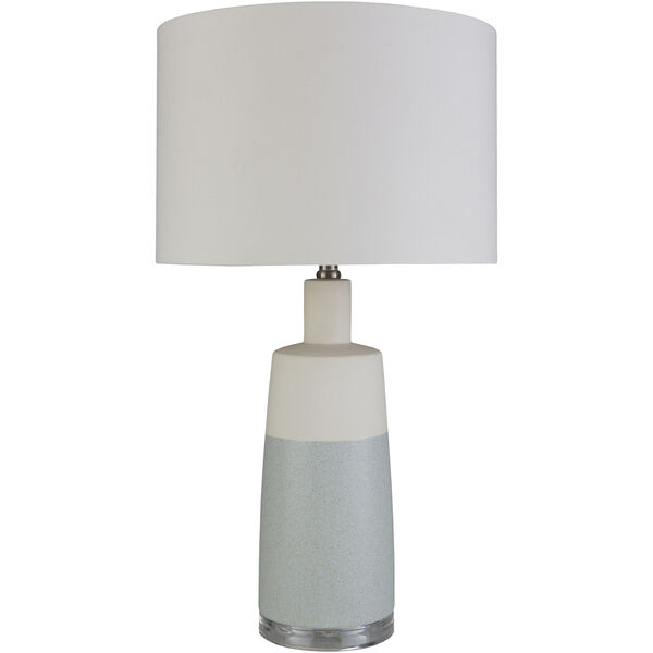 Healey Ice Blue and Ivory One-Light Table Lamp, image 1
