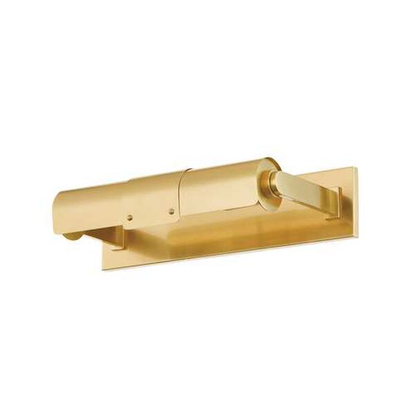 Oneonta Aged Brass One-Light Picture Light, image 1