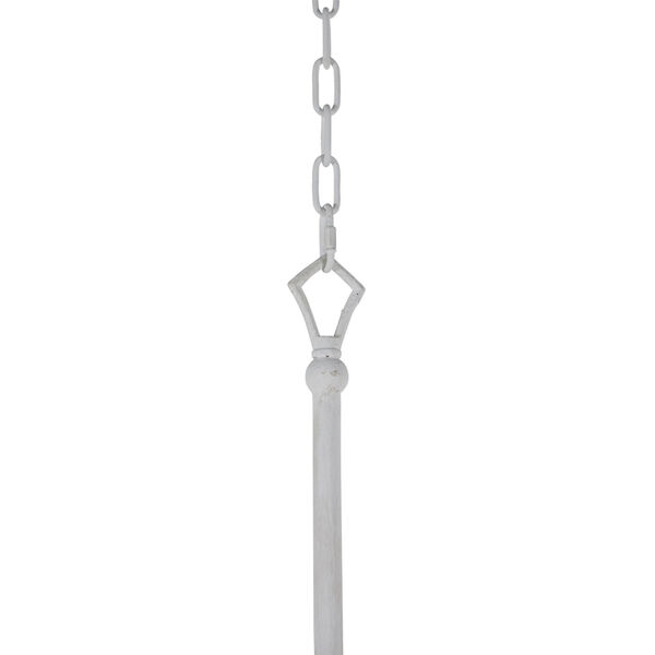 Lilly Plaster White Chandelier, image 6