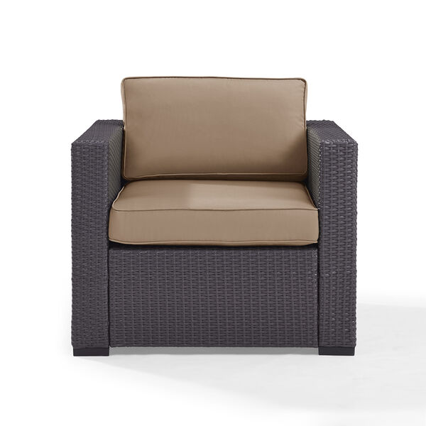 Biscayne Armchair With Mocha Cushions, image 3