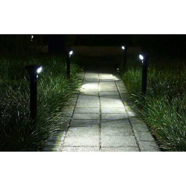 SOLAR Black LED Garden Light, Pack of 2, image 4