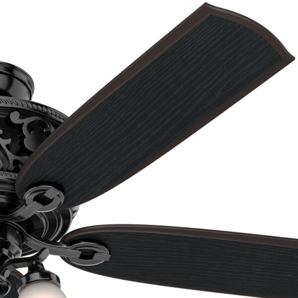 Promenade Gloss Black 54-Inch DC Motor LED Ceiling Fan, image 5