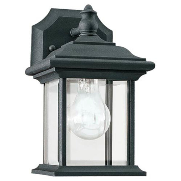 Charles Black 10-Inch High One-Light Outdoor Wall Lantern, image 1