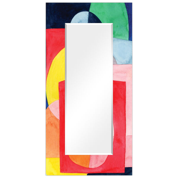 Launder Multicolor 72 x 36-Inch Rectangular Beveled Floor Mirror, image 6