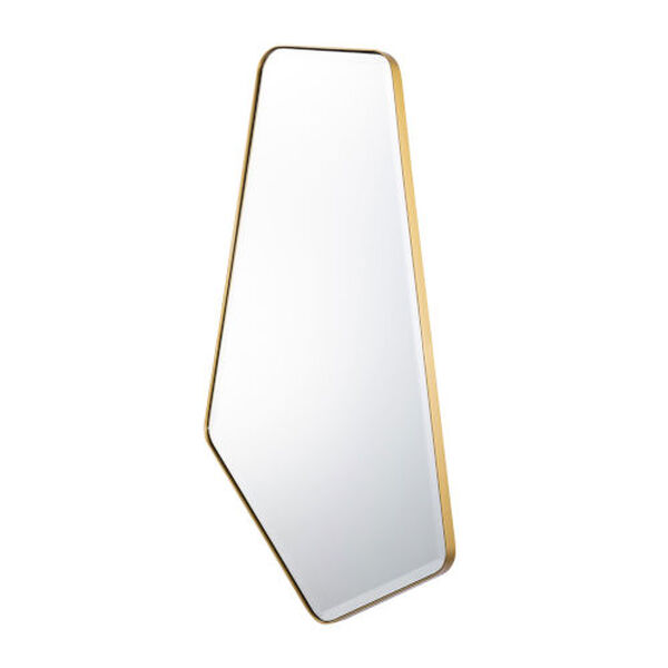 The Fun Trap Gold 22 x 40 Inch Beveled Wall Mirror, image 3