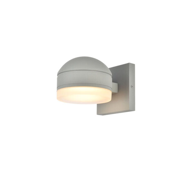 Raine Silver 310 Lumens Eight-Light LED Outdoor Wall Sconce, image 2