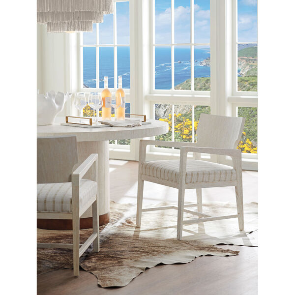 Carmel White Ridgewood Dining Chair, image 3