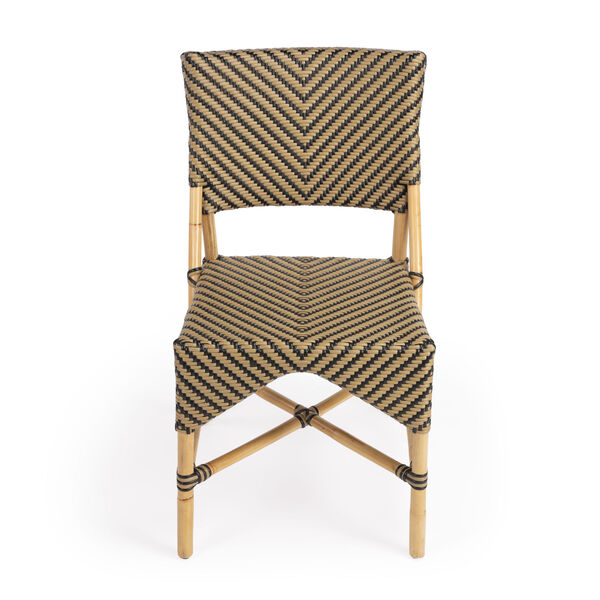 Ciel Brown Rattan Side Chair, image 2