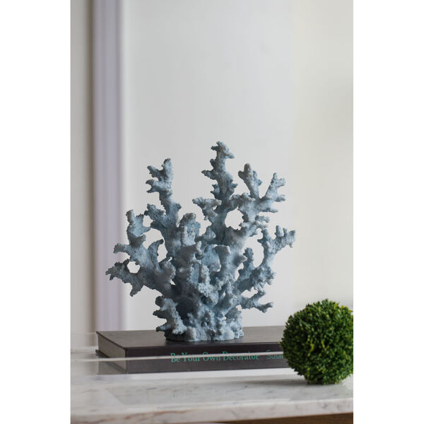 A & B Home Blue Faux Coral Decorative Object AV75309-DS