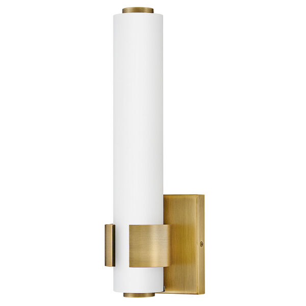 Aiden Lacquered Brass Small Integrated LED Bath Vanity, image 1