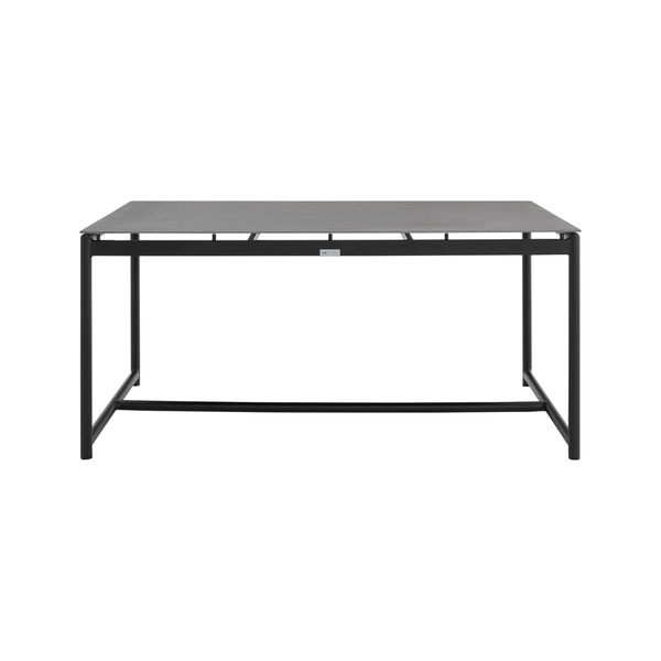 Crown Black Outdoor Dining Table, image 2