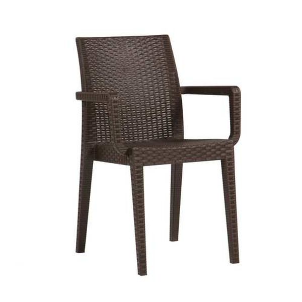 Siena Outdoor Stackable Armchair, Set of Four, image 2