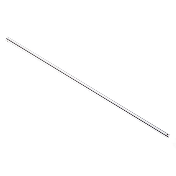 Lucci Air Brushed Chrome 24-Inch Steel Downrod, image 1