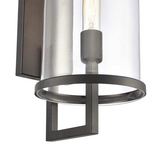 Hopkins Charcoal Black 24-Inch One-Light Outdoor Wall Sconce, image 6