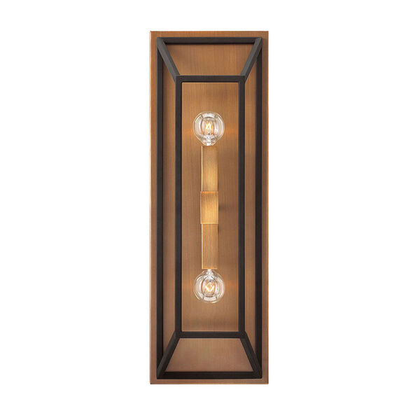 Fulton Bronze 22.5-Inch Two-Light Wall Sconce, image 3