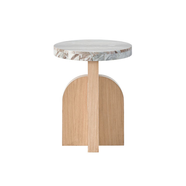 Riverine Natural Accent Table, image 1