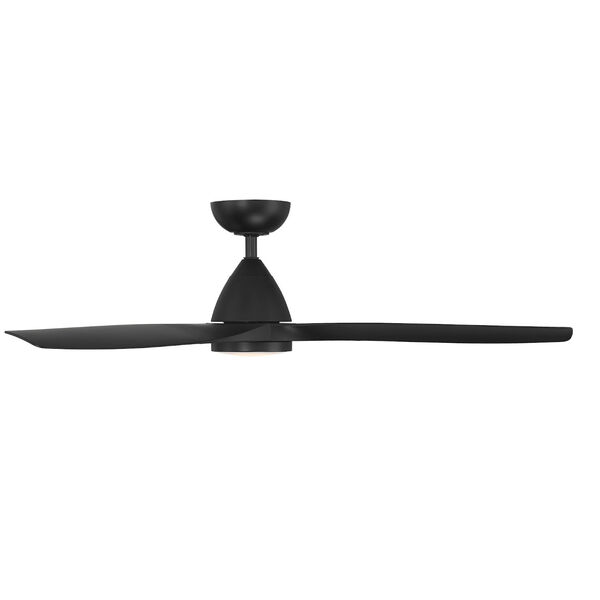 Skylark Matte Black 54-Inch 2700K Indoor Outdoor Smart LED Ceiling Fan, image 3