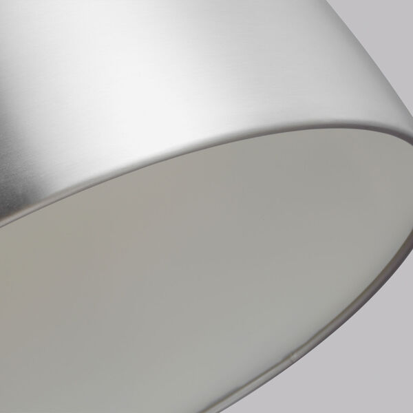 Brynne Satin Nickel 17-Inch LED Pendant, image 4