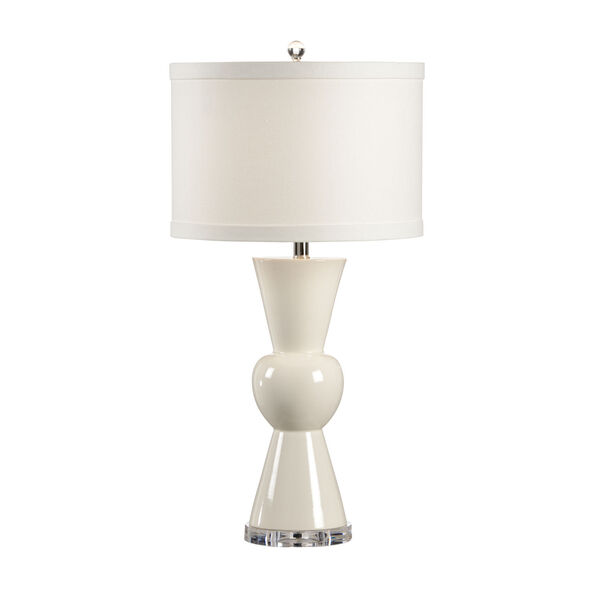 Cream One-Light  Mildred Lamp, image 1