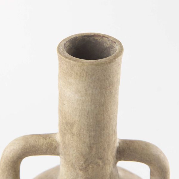 Zenni Warm Beige Ceramic Vase, image 5