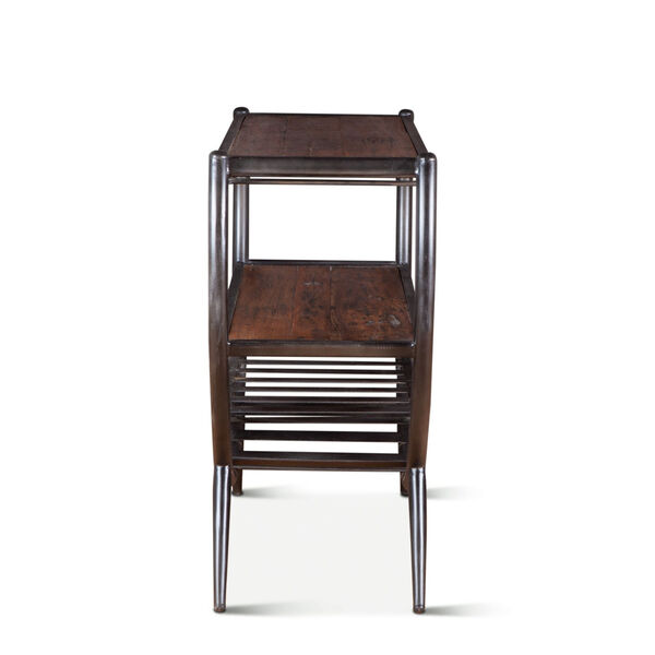 Paxton Brown and Gray Bar Cabinet, image 6