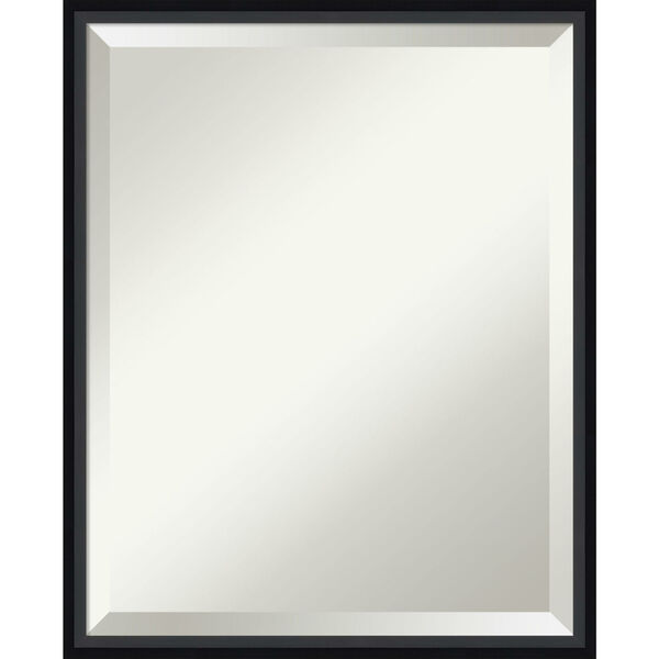 Lucie Black 17W X 21H-Inch Decorative Wall Mirror, image 1
