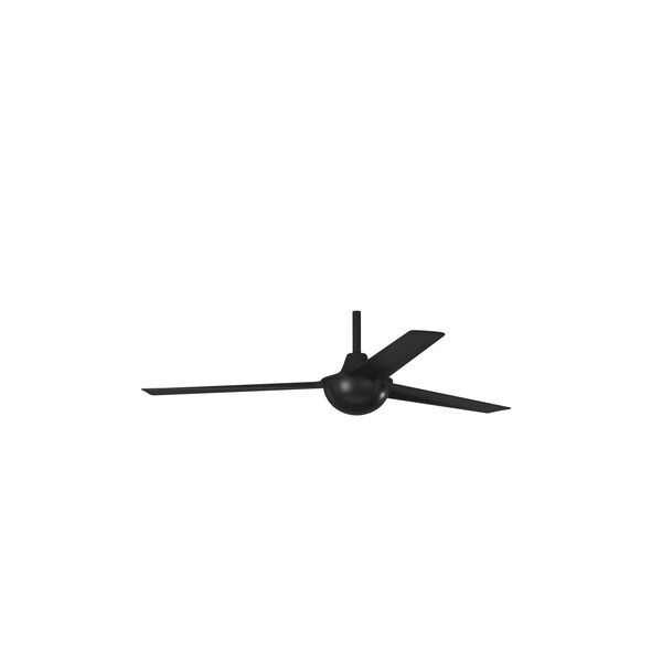 Kewl 52-Inch Ceiling Fan in Black with Three Blades, image 6