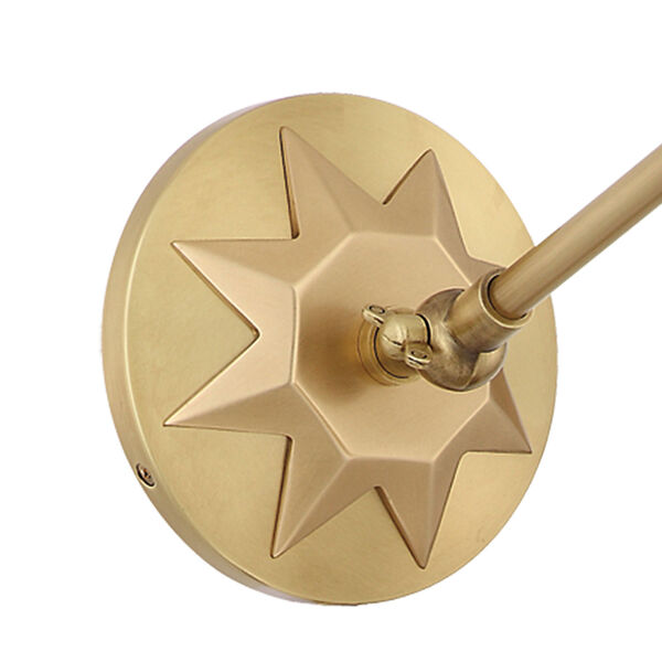 Morgan One-Light Aged Brass Wall Sconce, image 3