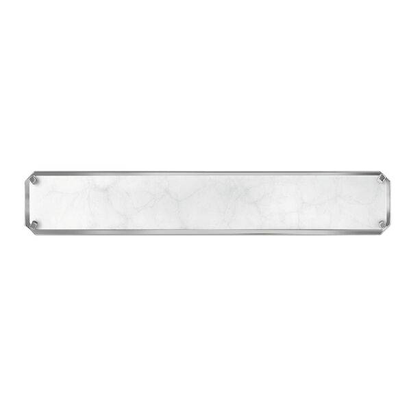 Serene Polished Nickel 26-Inch Led Ada Bath Bar, image 1