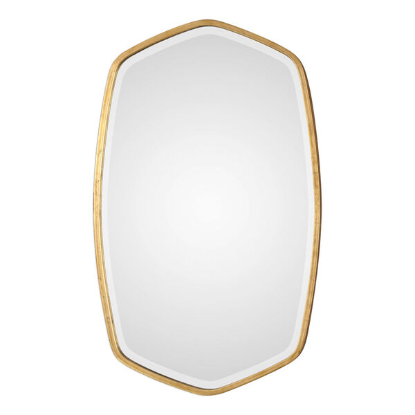 Duronia Antiqued Gold Mirror, image 2
