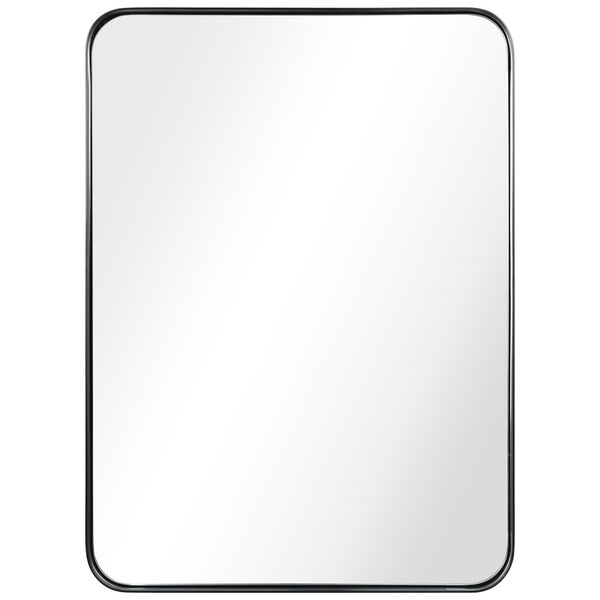 Black 22 x 30-Inch Rectangle Wall Mirror, image 3