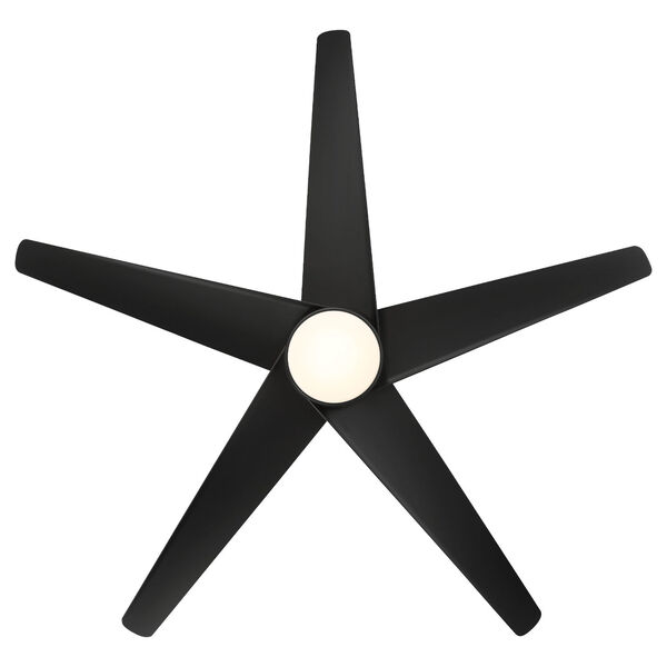 Viper Matte Black 60-Inch LED Smart Indoor Outdoor Ceiling Fan, image 5
