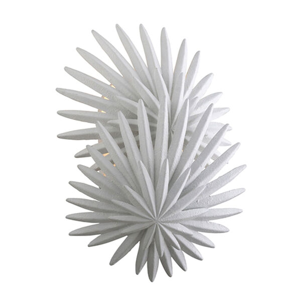 Savvy Gesso White Two-Light Wall Sconce, image 1