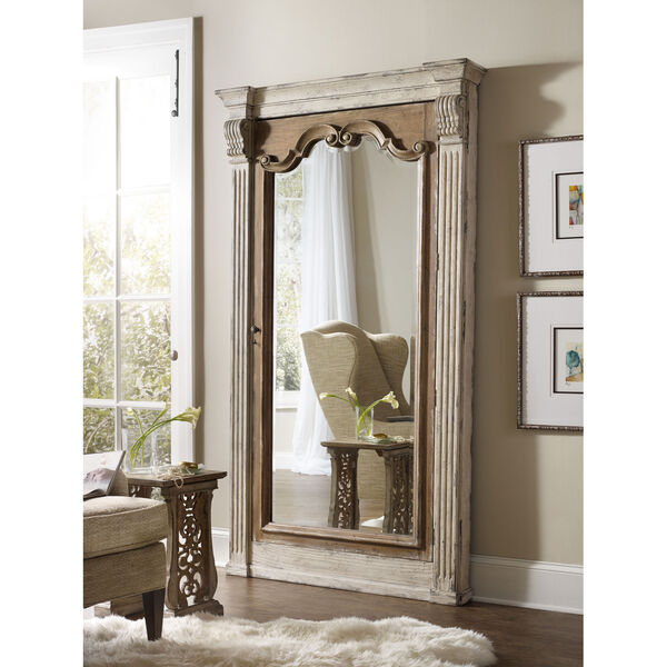 Chatelet Floor Mirror with Jewelry Armoire Storage, image 3