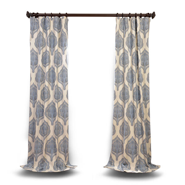 Blue 96 x 50 In. Curtain Single Panel, image 1
