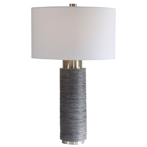 Strathmore Brushed Nickel Table Lamp, image 1