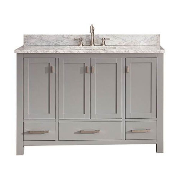 Modero Chilled Gray 48-Inch Vanity Only, image 1