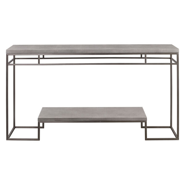 Clea Gray Console Table, image 1