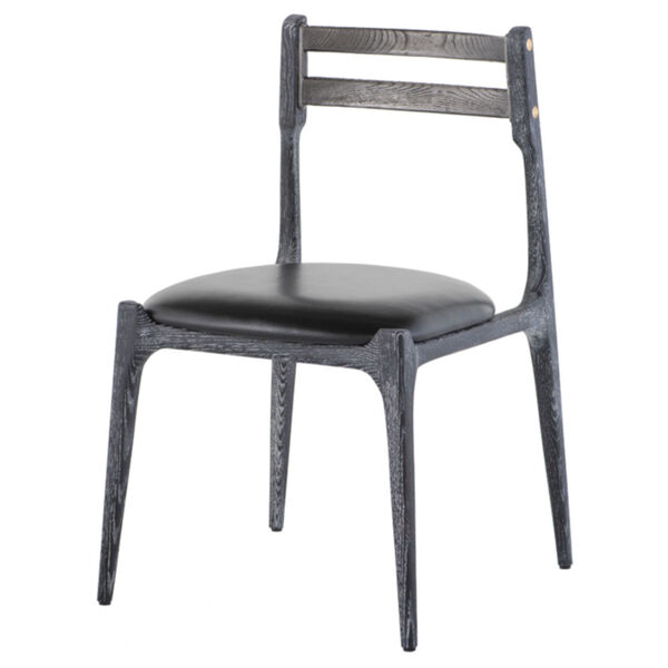 Matte Black Dining Chair, image 1