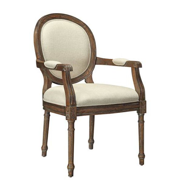 Coast to Coast Accents Natural Wash Accent Chair, image 1