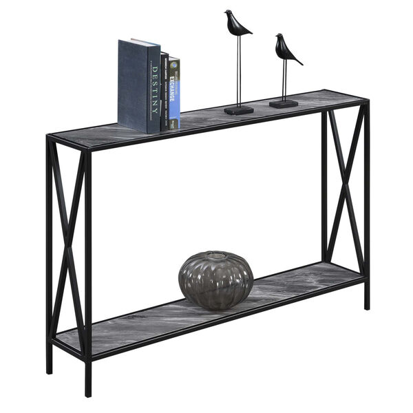 Tucson Gray and Black Console Table, image 2