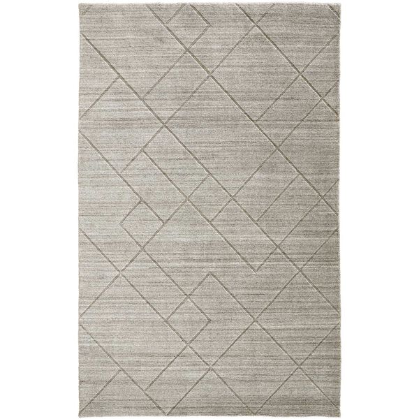 Redford Ivory Silver Rectangular 3 Ft. 6 In. x 5 Ft. 6 In. Area Rug, image 1