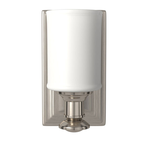 Harbour Point Brushed Nickel One Light Bath Fixture, image 2