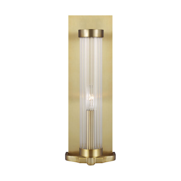 Demi Burnished Brass Five-Inch-Inch One-Light Bath Sconce, image 3