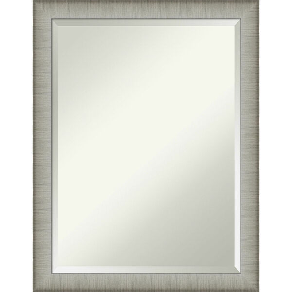 Elegant Pewter 21W X 27H-Inch Bathroom Vanity Wall Mirror, image 1