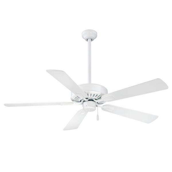 Contractor Plus Flat White 52-Inch Ceiling Fan, image 3