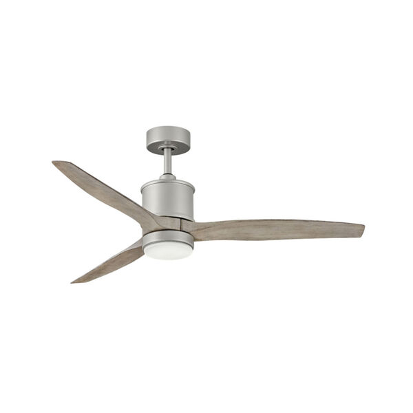Hover Brushed Nickel LED 60-Inch Ceiling Fan, image 1