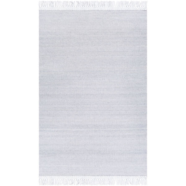 Azalea Silver Gray and Light Gray Rectangular Rug, image 1